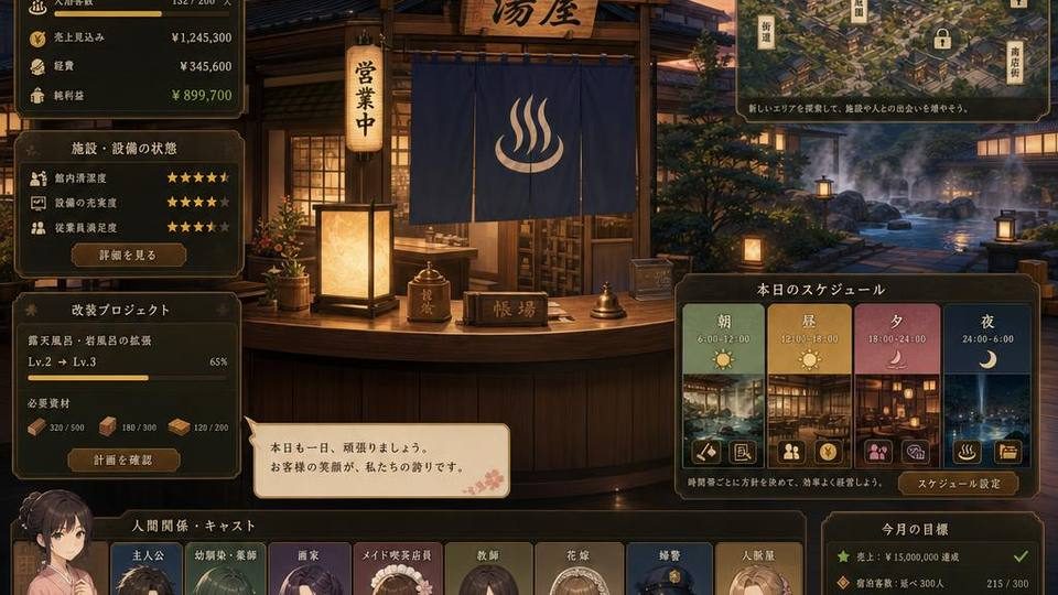 背德浴场 地图探索 展示图 2