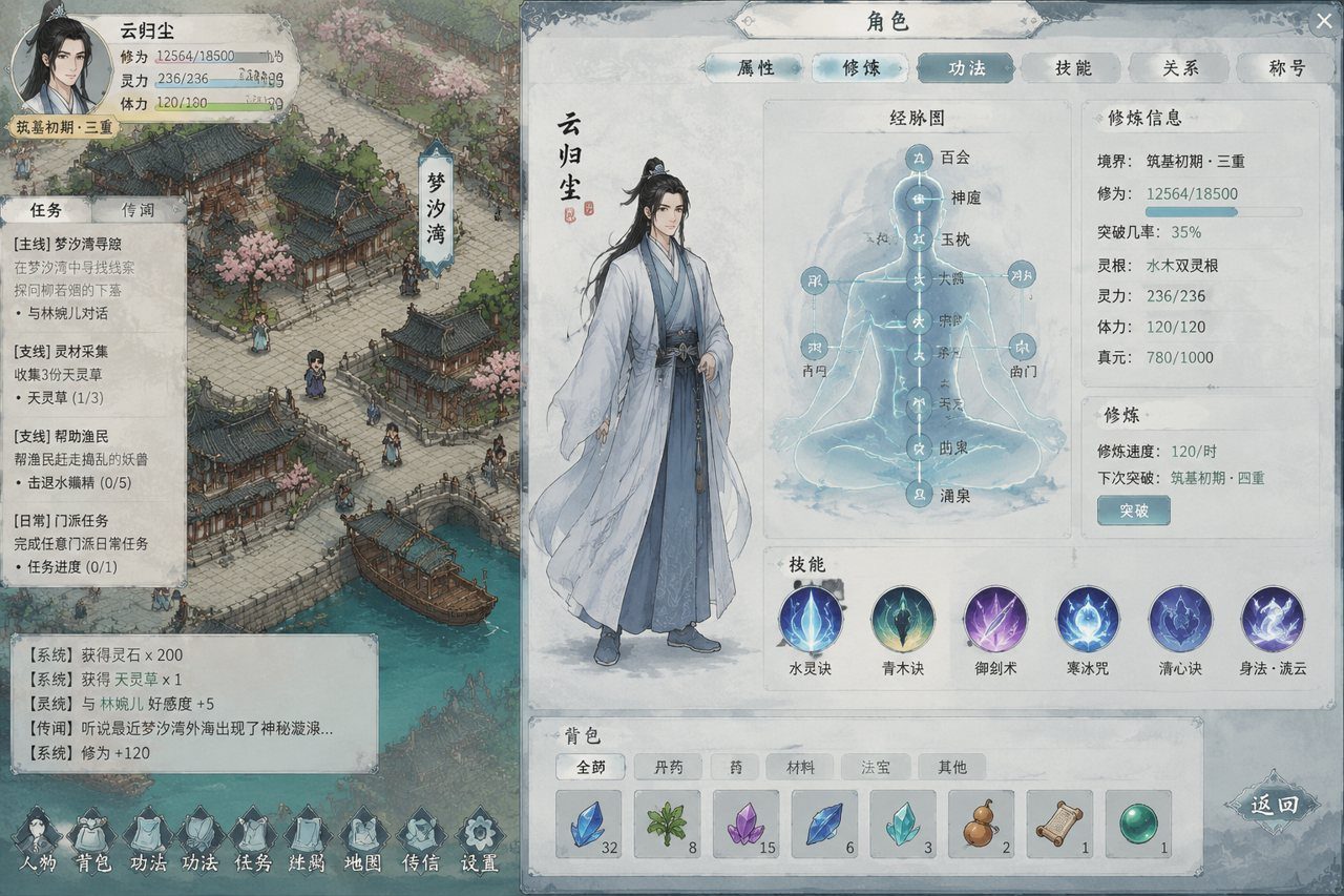 谪仙索欢录 支线内容 内容截图 4