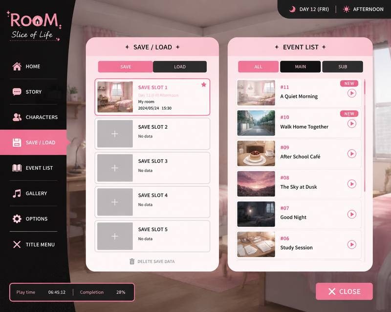 ROOM 场景演出 画面